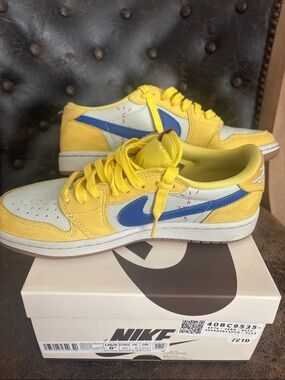 Nike Travis Scott Air 1 Low-Top Sneakers